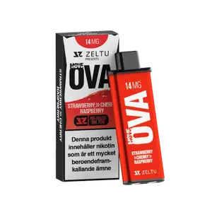 Zeltu - Move OVA Strawberry Cherry Raspberry (14 mg, Engångspod)